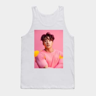 Handsome Chinese Man Tank Top